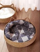 Cama tejida extraíble para gatos, casa para dormir, rascador, ratán, lavable, productos para mascotas, accesorios para las cuatro estaciones - details 2