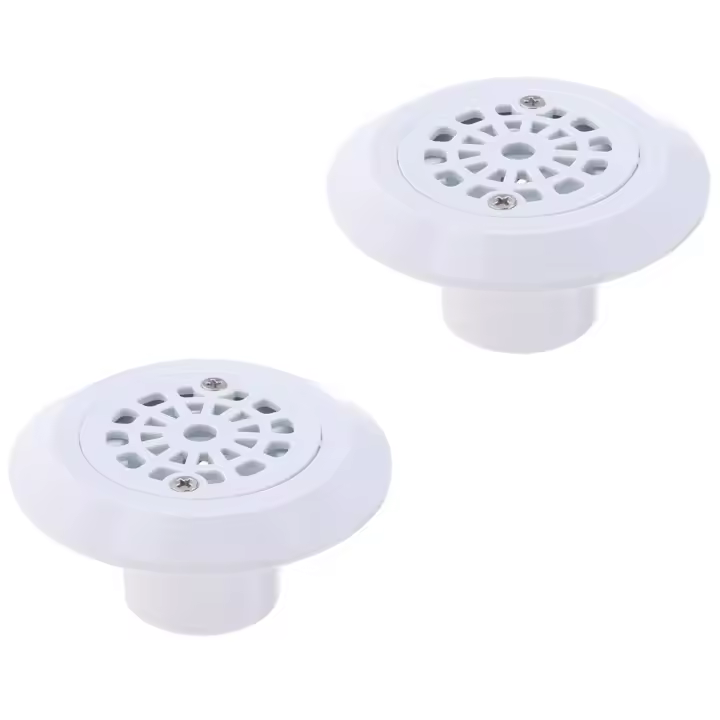Accesorios para piscina, repuesto redondo ABS, drenaje de piscina, salida de agua, 2 uds. - 1