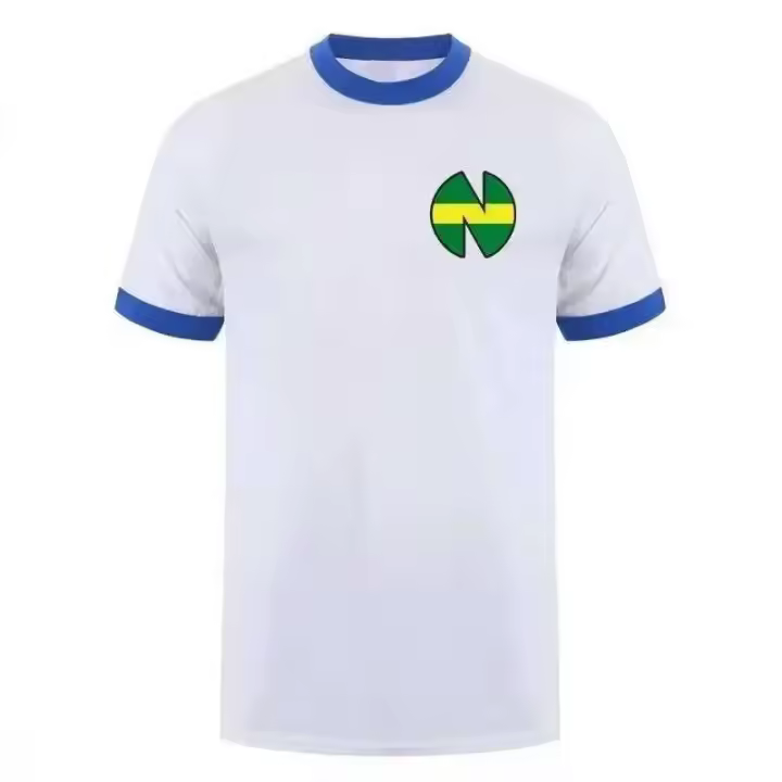 Camiseta con estampado 3D de Anime Tsubasa Ozora para hombre, camiseta de fútbol de talla grande, uniforme deportivo transpirable de secado rápido - 1