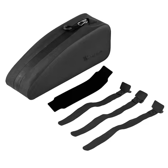 WEST BIKING-Bolsa de tubo frontal para ciclismo, resistente al agua, ligera, para cuadro de bicicleta de montaña o carretera - 1