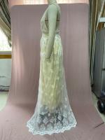 2025 nuevo vestido de novia de encaje sin mangas sexy y con cuello en V - details 12