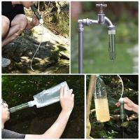 Juego de pajitas con filtro para exteriores, purificador de agua para purificación de acampada TUP, suministros de supervivencia o emergencia - details 5