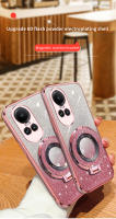Funda de Teléfono Multifuncional OPPO Reno10 5G Reno10Pro Reno8T Reno8Lite con Diseño de Cartón Glitter y Soporte Plegable Compatible con Productos OPPO - details 0
