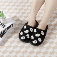 Nuevo cómodo hogar caliente invierno zapatillas de algodón pareja hombres y mujeres zapatos de suela suave de suela gruesa engrosado antideslizante lindo - details 3
