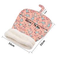 Bolsa de Dormir Cálida para Gatos Cama Suave Túnel para Nido Casa de Mascotas Cerrada para Gatos 2.5-7kg - details 0