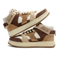 Zapatillas de deporte altas para exteriores para hombre, zapatos deportivos informales con cordones de malla, zapatillas de baloncesto transpirables para Niños Jóvenes - details 18
