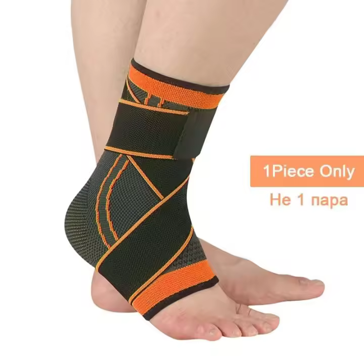 Cadena de Compresión Deportiva Unisex Protector de Tobillo para Báscula, Senderismo, Correr, Prevención de Lesiones Equipo de Deportes y Al Aire Libre - 1