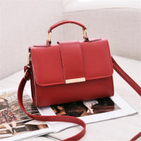 Bolso de mano Retro para mujer, bandolera de cuero PU de alta calidad, con solapa, novedad - details 3