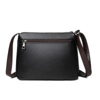 Bandolera simple de cuero de PU para mujer, bolso de mano de gran capacidad, hombro con múltiples bolsillos, bolso informal - details 10