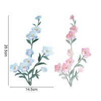 Parches bordados de flores de ciruelo DIY, apliques elegantes para planchar en ropa, parches de ropa Vintage exquisitos, costura - details 2