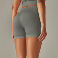 Hamidou-pantalones cortos de Yoga sin costuras para mujer, Shorts de entrenamiento con realce de glúteos, ropa deportiva para gimnasio - details 30