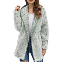 Abrigo de manga larga de Color liso para mujer, ropa de otoño para la escuela, oficina, salón, diario - details 2