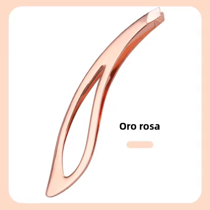 Juego de Pinzas de Precisión para Cabello Rebanado Nuevas Herramientas de Aseo de Cejas y Pestañas para Maquillaje Suave y Fácil Agarre - 1