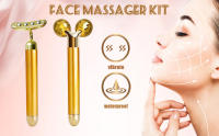 Kit de Masajeador de Ojo Nariz y Brazo Eléctrico 3D Roller y Pulsera Facial Herramientas de Cuidado de la Piel 2 en 1 - details 0