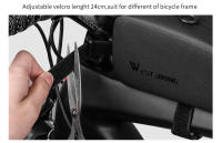 WEST BIKING-Bolsa de tubo frontal para ciclismo, resistente al agua, ligera, para cuadro de bicicleta de montaña o carretera - details 5