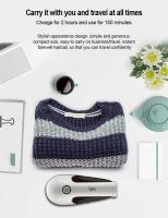 Quitapelusas Eléctrica Portátil Recargable por USB Ideal para Ropa, Tela, Cortina - details 11