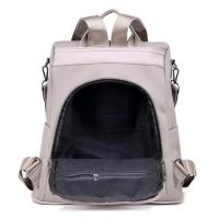 Mochila Oxford impermeable para mujer, Bolsa Escolar con bola de pelo para adolescentes, Mochila de viaje de gran capacidad - details 10