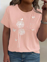 Ropa de talla grande para mujer, camisetas de tendencia para mujer, camiseta de manga corta de talla grande, camisetas de verano, atuendo - details 13