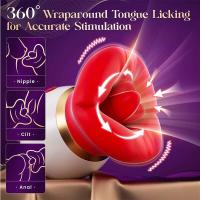 Vibrador de Lengua Suave Estimulador de Nipo y Punto G para Mujeres 10 Modos - details 4