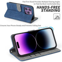 Flip para OPPO Reno13 Pro 5G Funda de cuero para teléfono Protección de cuerpo completo [Bloqueo RFID] Funda tipo billetera - details 8