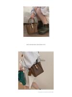 Bolso Niche, Bolso type Cube portátilla de moda versátil de moda para mujer, Bolso bandolera de hombro a la moda - details 11