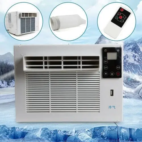 Aire Acondicionado Portátil de Alta Potencia 750w Cooler de Aire Móvil con Ventana Integrada - 1