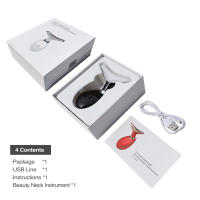 Dispositivo de belleza para rejuvenecimiento de la piel, masajeador Facial de cuello, vibración, Lifting, reafirmante, 3 colores - details 1