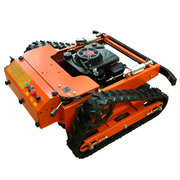 Cortacésped de Metal Máquina de Cortar para Jardín con Control Remoto Motor de Gasolina - 1