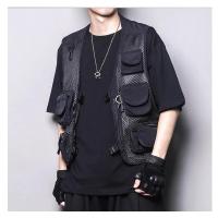 Chaqueta Ligera para Hombre Chaleco de Pesca para Fotografía de Verano con Múltiples Bolsillos - details 1