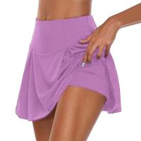 Pantalones cortos de Yoga de cintura alta para mujer, Falda corta deportiva de secado rápido para tenis, baile, Fitness, correr, ciclismo, gimnasio, novedad de 2023 - details 18