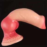 Leten Monstruo Realista Doble Penetración Anal Plug Masaje Intensivo para Mujeres Hombres - details 3