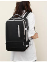 Mochila De Negocios impermeable para hombre y mujer, bolsa de viaje expandible para ordenador portátil, de gran capacidad, 15,6 - details 7