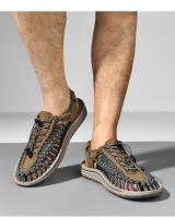 Sandalias planas informales transpirables para hombre y mujer, zapatillas de playa con diseño tejido, para exteriores, Verano - details 10