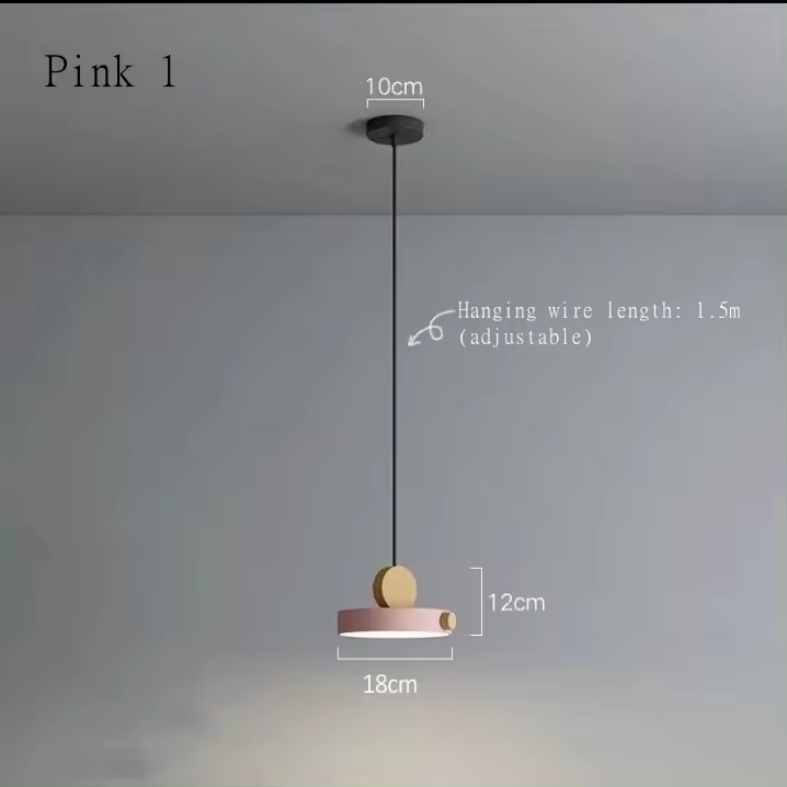 Luz colgante nórdica para comedor, candelabro moderno para comedor, luces de cocina, luces colgantes de techo - 1