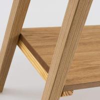 Consola Recibidor de Estilo Nórdico de Color Natural de 100 cm de Ancho, 30 cm de Fondo y 72 cm de Altura - details 6