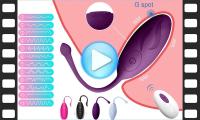 Vibrador de Control Remoto Juguete Intimo para Mujeres Adultas Estimulador de Punto G - details 0