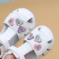 Sandalias de playa para niña pequeña, zapatos transpirables con huecos, punta cerrada, verano - details 19