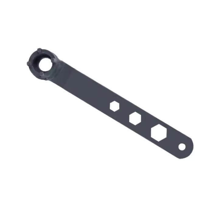 Llave de ajuste de cuatro garras, llave de amoladora angular de alta dureza, ahorro de trabajo, tuerca de bloqueo antideslizante eficiente, removedor de brida - 1