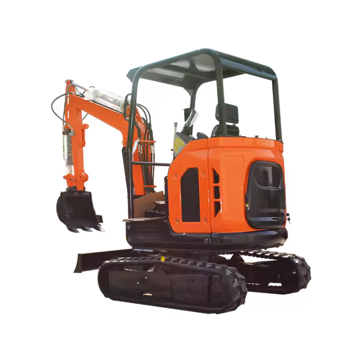 Entrega rápida de miniexcavadora compacta personalizada, nueva excavadora de orugas para granja EPA de 2,5 toneladas - 1