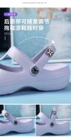 Moda Verano 2025 Zapatillas de Playa y Jardín Comodas EVA Unisex Slippers con Agujeros para Interiores y Exteriores - details 9