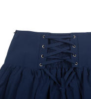 Falda Victoria Para Mujer Maxi Vintage Renacentista Cintura Alta Volante A-Line Sin Ajuste Casual Fiesta Largo Pierna Falda - details 10