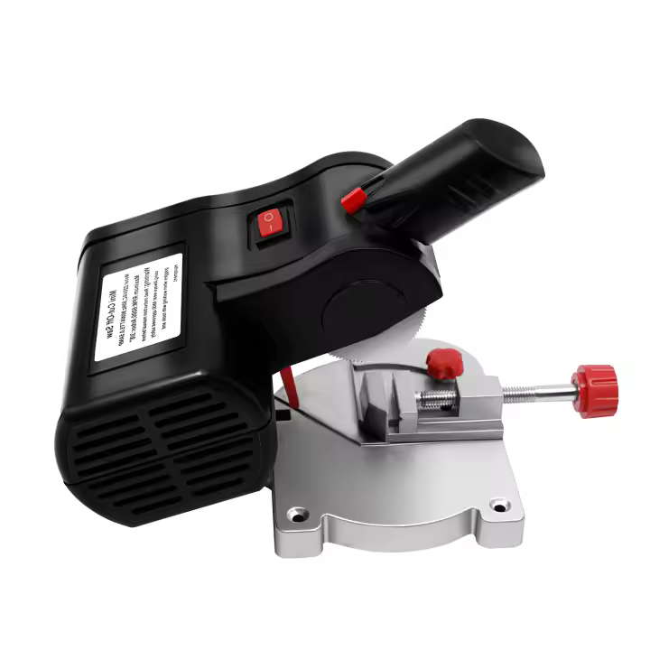 Mini Sierra de inglete Circular de acero para madera, piedra, Metal, 90W, 4500 rpm - 1