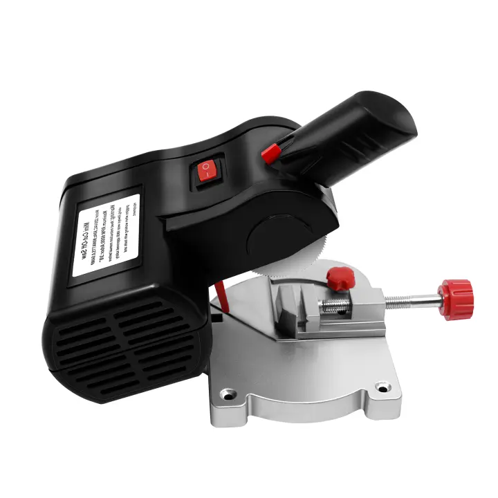 Mini Sierra de inglete Circular de acero para madera, piedra, Metal, 90W, 4500 rpm - 1