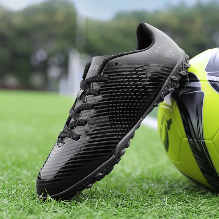 Zapatillas de fútbol bajas para chicos, suela antideslizante con tachuelas, zapatillas de competición para interiores - 1