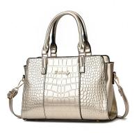 Bolso elegante con patrón de cocodrilo a la moda, bandolera de hombro de gran capacidad, mochila de lujo de alta gama - details 4