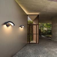 GOECO Luz Exterior Moderna 24W IP65 3000K Luz Caliente Negro 220V Iluminación Nórdica - details 4
