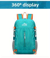 Bolso de Hombro para Deportes al Aire Libre Ultraligero con Gran Capacidad Mochila Plegable Montañismo Paquete Superior Adecuado para Senderismo, Ciclismo, Viajes, Viajes de Negocios, Correr Absorbente de Impactos y Correas Transpirables Almacenamiento - details 10