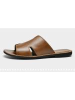 Sandalias de Cuero Genuino para Hombre A Prueba de Desgaste, Antideslizantes, Tamaño Grande, Moda de Playa - details 5