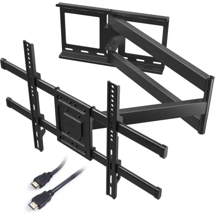 Soporte de TV Pared con Brazo Articulado Extra Largo de 1040mm Soporte Pared para Pantallas de 32-75" LCD/LED/OLED Hasta 60kg Soporte Pared TV con Giratorio e Inclinable VESA Máx 600x400 mm - 1