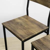 Juego de 4 de 1 Mesa y 4 Sillas de Restaurante Sala Cocina Comedor - details 8